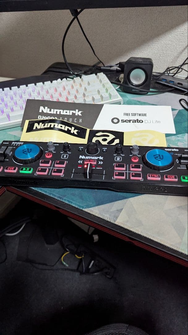 【極美品】Numark DJ2GO2 DJコントローラー ほぼ未使用