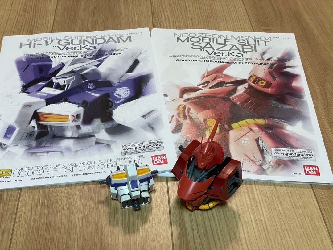 MG 1/100 Hi-νガンダム Ver.Ka・サザビー Ver.Ka セット