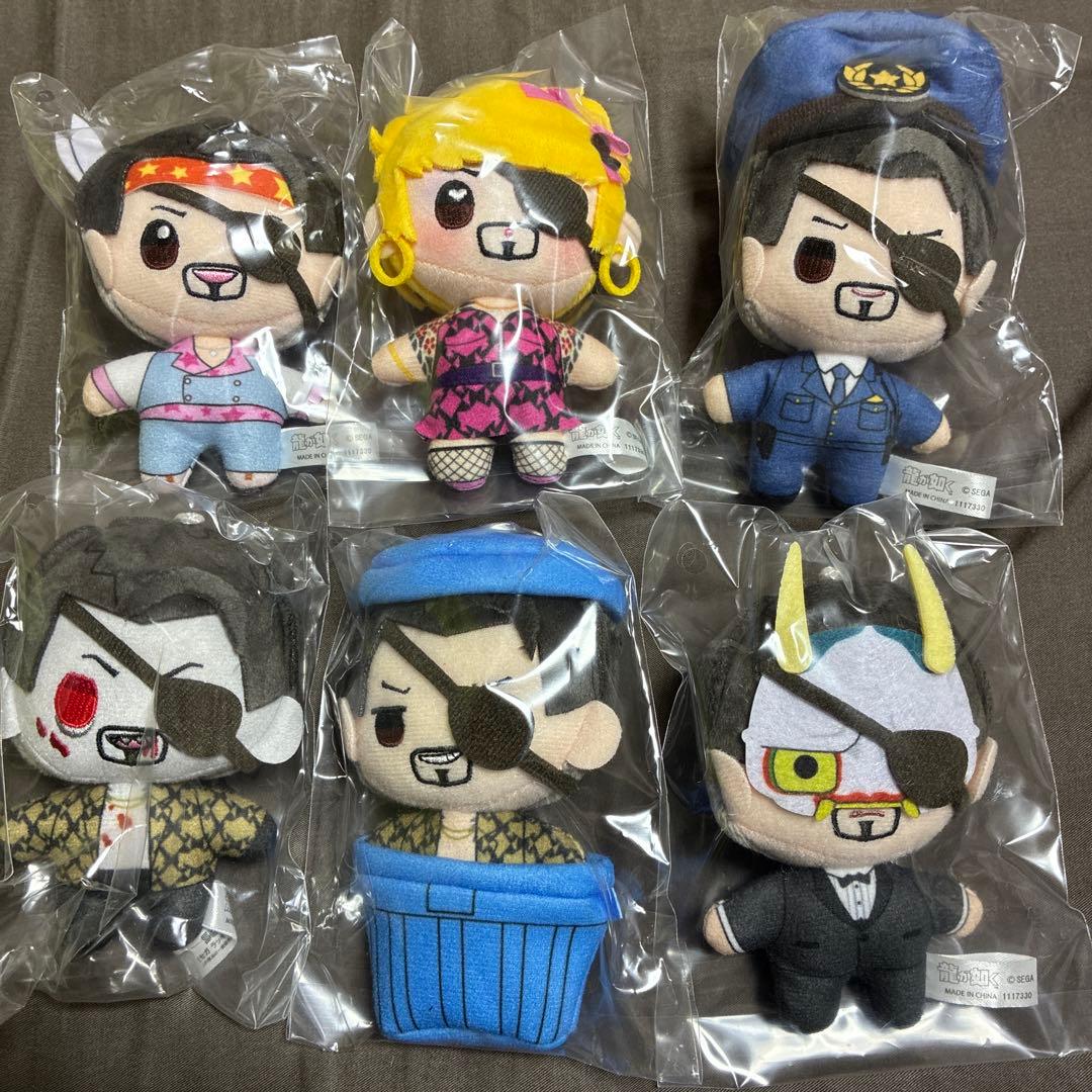 セガラッキーくじ　龍が如く　真島吾朗ヒストリー　C賞　どこでも真島ぬい　全種