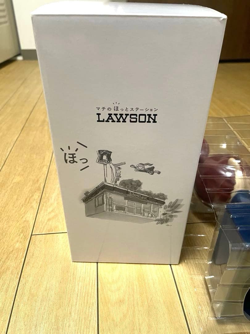 ローソン　クルー　あきこちゃん　フィギュア　マスコット　からあげクン　ポンタ