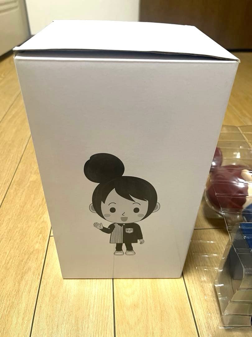 ローソン　クルー　あきこちゃん　フィギュア　マスコット　からあげクン　ポンタ