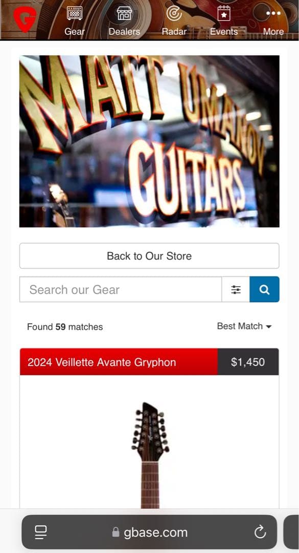 Fender Telecaster マットウマノフギターズ