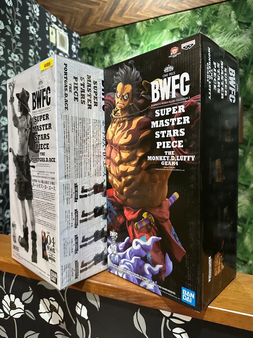 ワンピース　BWFC smsp エース　モンキー・D・ルフィ 二次元　未開封品