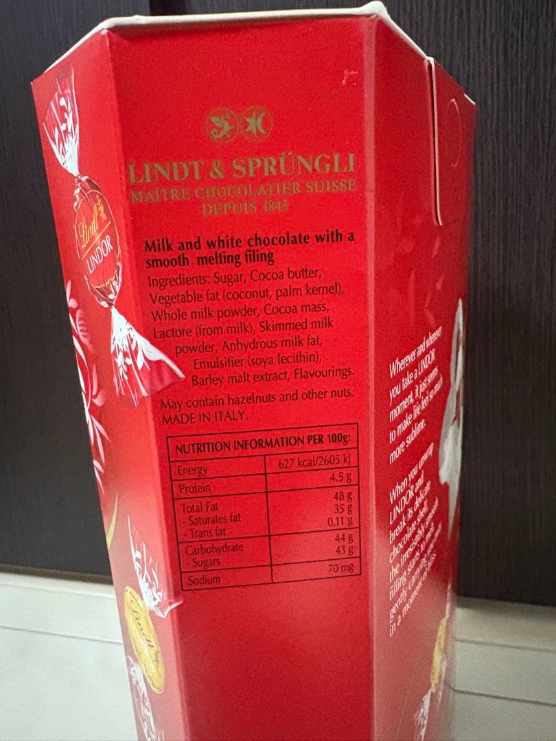 リンツ リンドール ミルク & ホワイト アソート 600g コストコ 計7箱