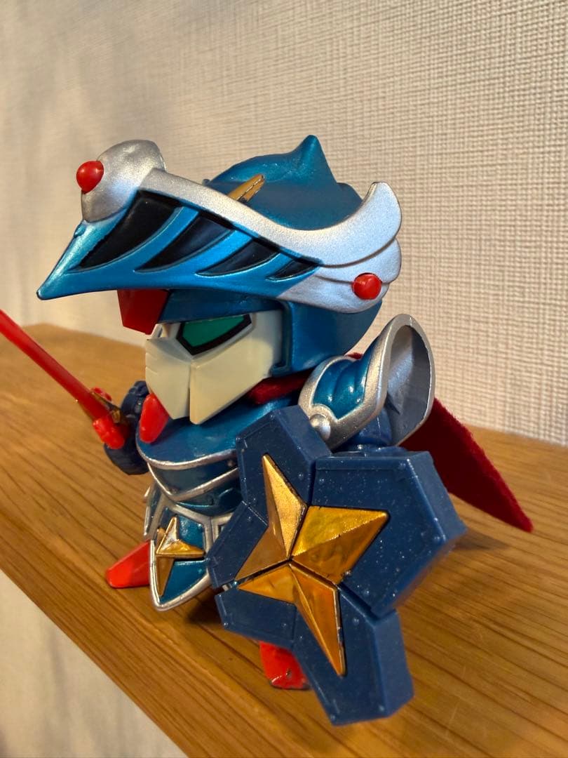 元祖SDガンダム　騎士ガンダム　フルアーマー　ナイトガンダム　おまけマント付き