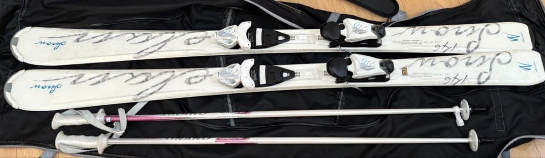 ELAN エラン スキー 板 ホワイト 白 146 レディース