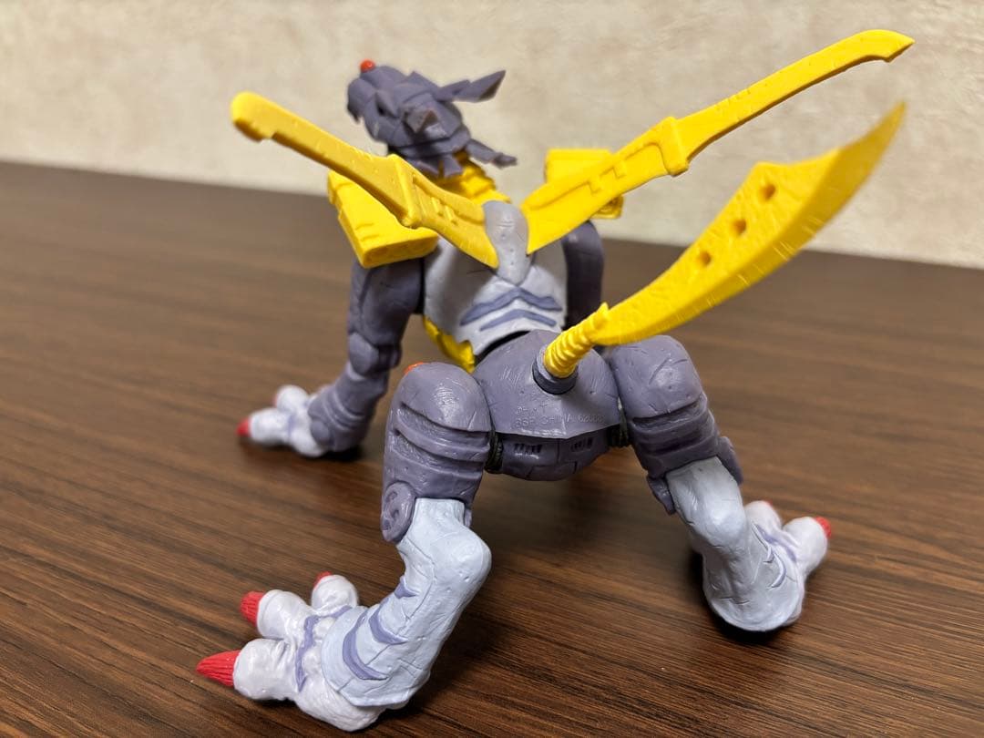 一番くじ　デジモン　究極進化　ラストワンウォーグレイモン　B賞メタルガルルモン