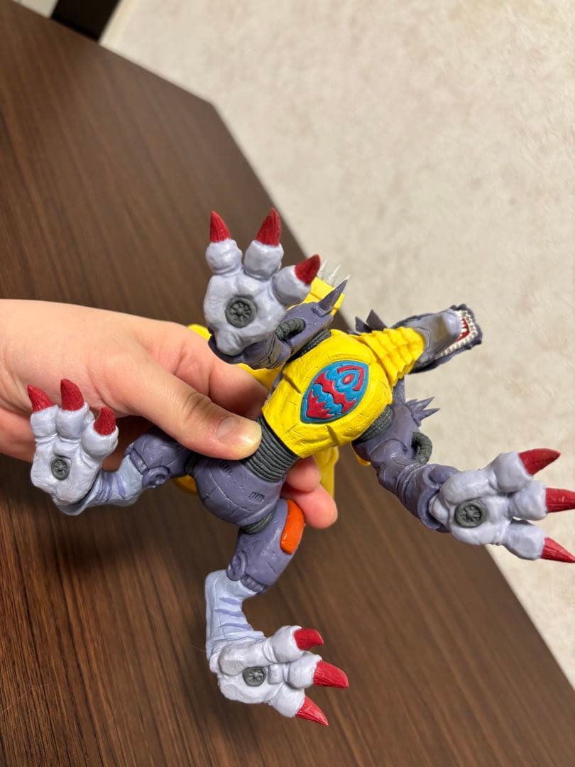 一番くじ　デジモン　究極進化　ラストワンウォーグレイモン　B賞メタルガルルモン