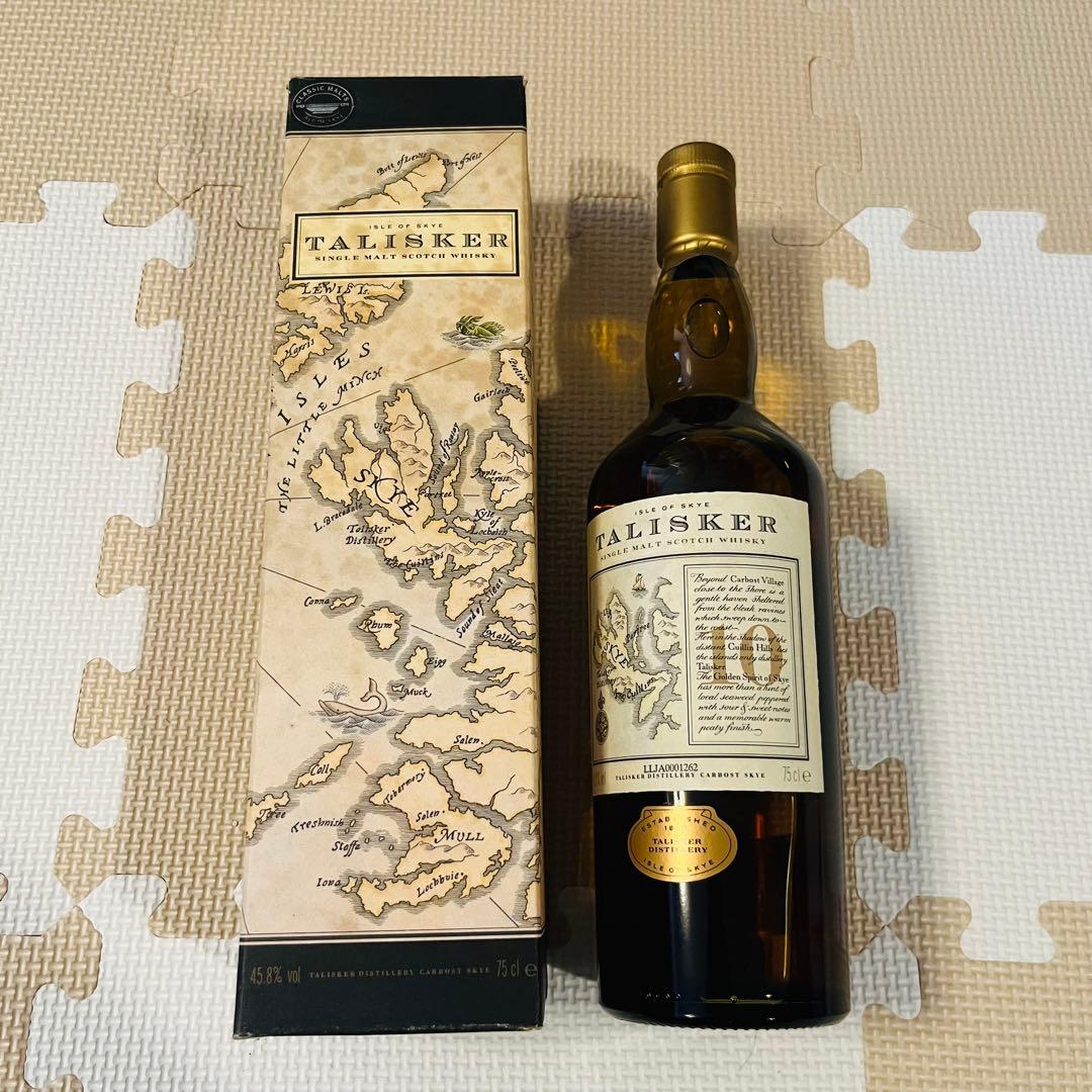 【古酒】 タリスカー マップラベル 10年 750ml