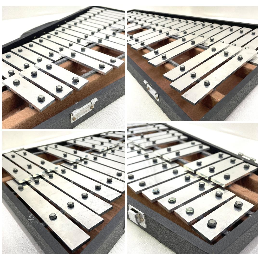 SAITO サイトウ グロッケンシュピール 鉄琴 32鍵 ハードケース付属