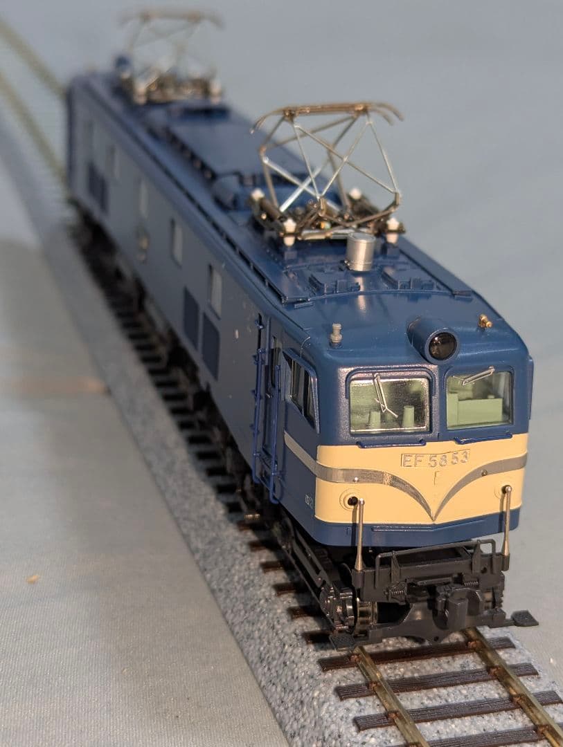 KATO　EF58　(大窓・ブルー) 【1-301】　HOゲージ　DCC化済