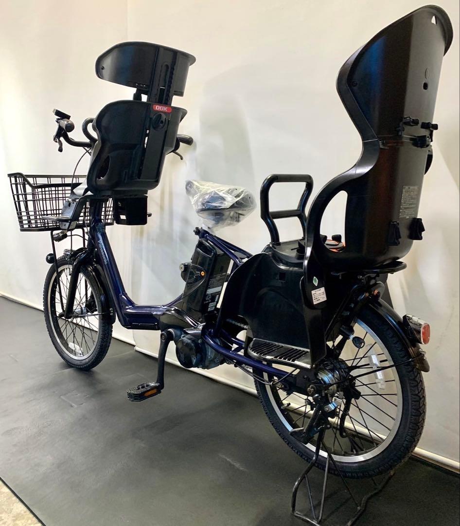 1年保証 送料無料　パナソニック　ギュットアニーズ　紺色　電動アシスト自転車