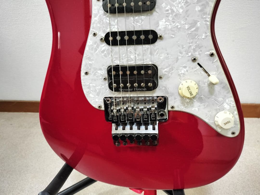 ESP オーダーメードギター　ギグケース付き