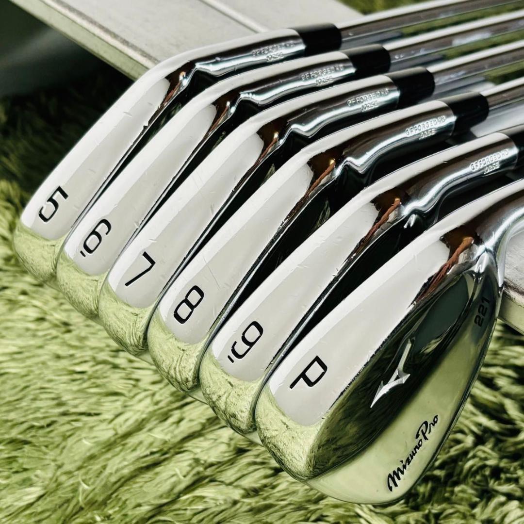 ミズノプロ 221 アイアン6本セット メンズゴルフ 初心者 入門 大人気モデル