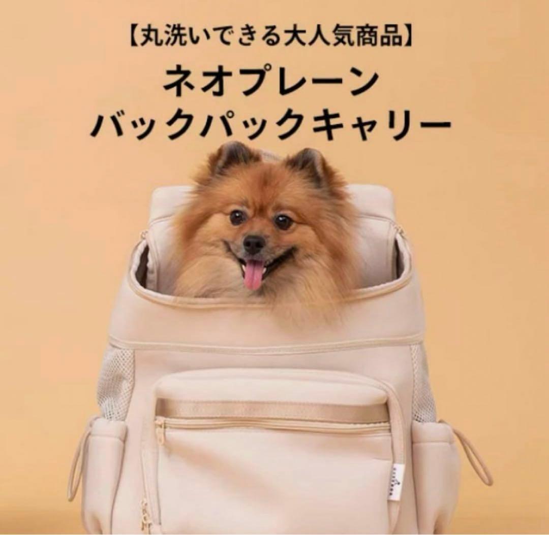 CITYDOG シティドッグ ネオプレーンバックパックキャリー M オフホワイト