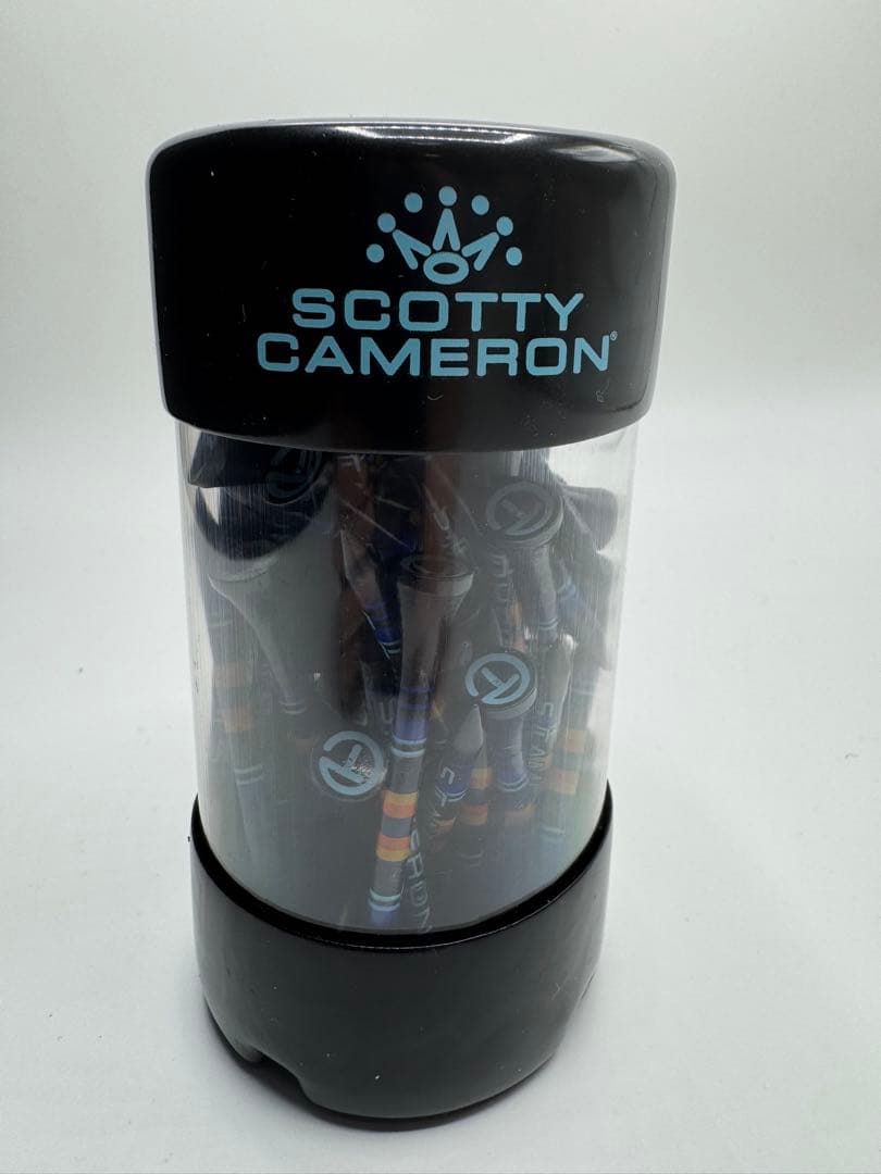 スコッティキャメロン◆ウッドティーセットCTサークルT黒色ストライプロングティー