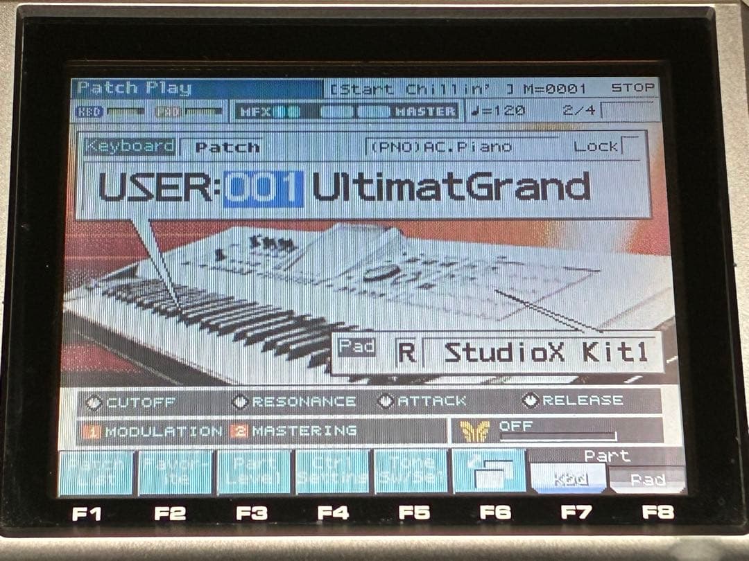 Roland Fantom X6 SRX-98装着済み　シンセサイザー 61鍵盤