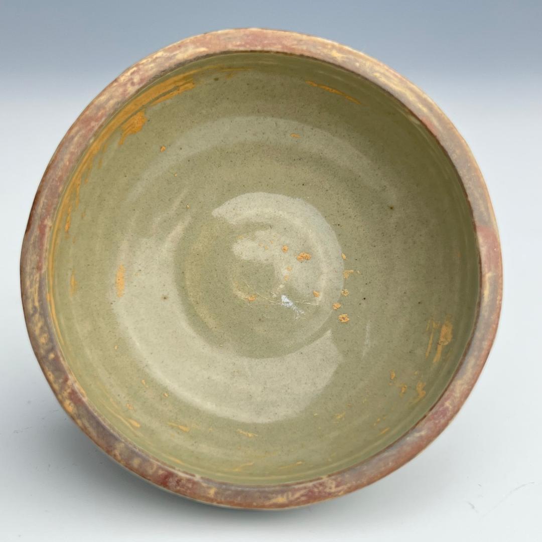 耀州窯 陰刻青磁蓋腕 合子 北宋時代 古玩 中国美術 唐物 擺件 311b