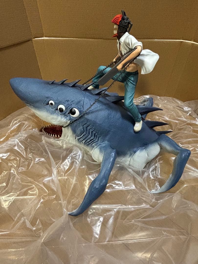 チェンソーマン一番くじ　ラストワン賞　チェンソーマン&ビームMEGAINPACT