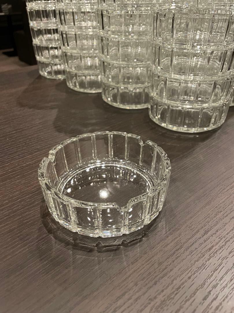 ガラス製灰皿　リリーフ灰皿　まとめ売り