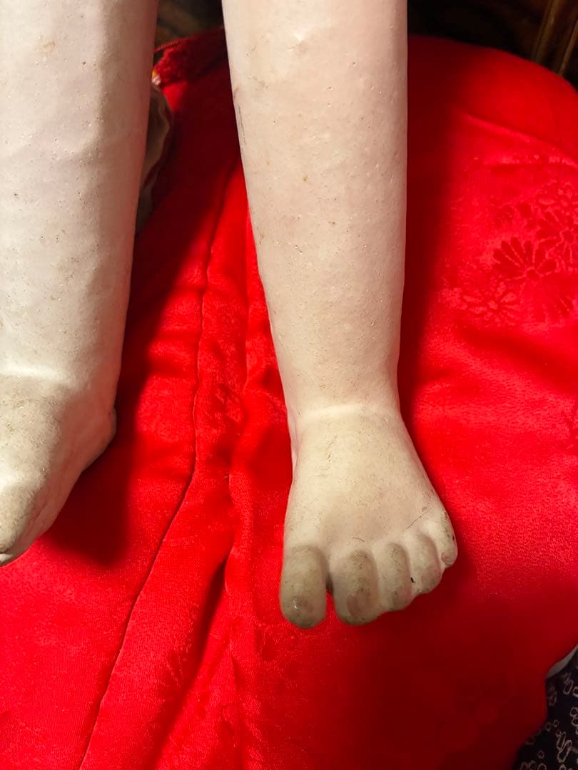 市松人形　銘なし