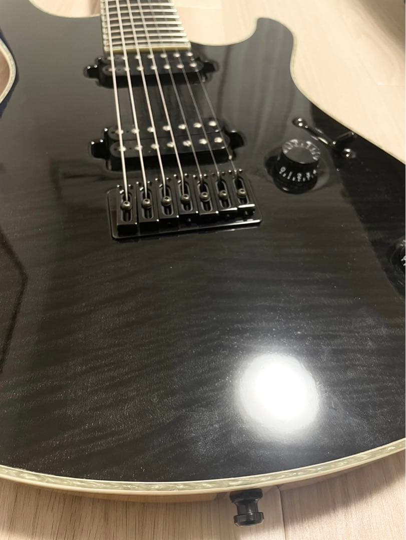 ギター MAYONES Regius7 Trans Black