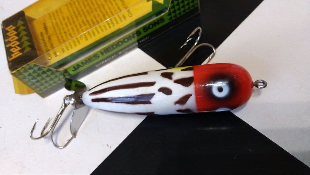 オールド Heddon MAGNUM TORPEDO SMBR未使用、未着水