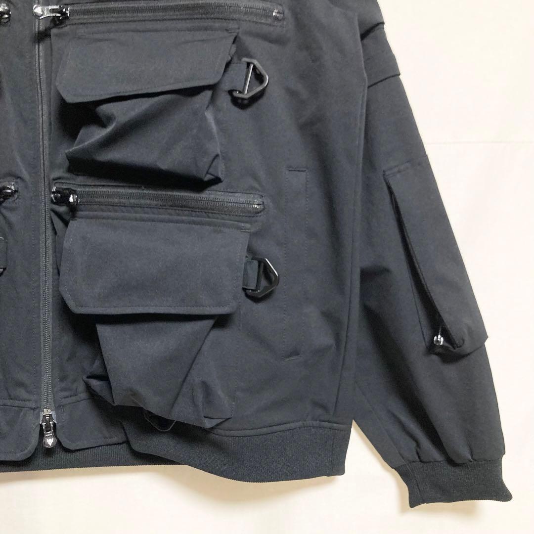 オーバーサイズ！south2 west8 マルチポケットジップ2ウェイジャケット