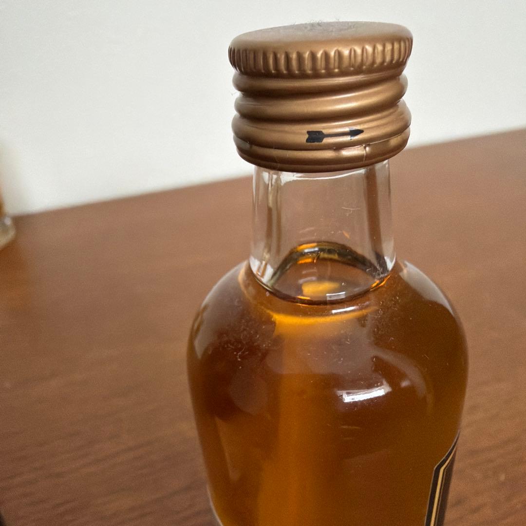 ウイスキー　ミニボトル4本