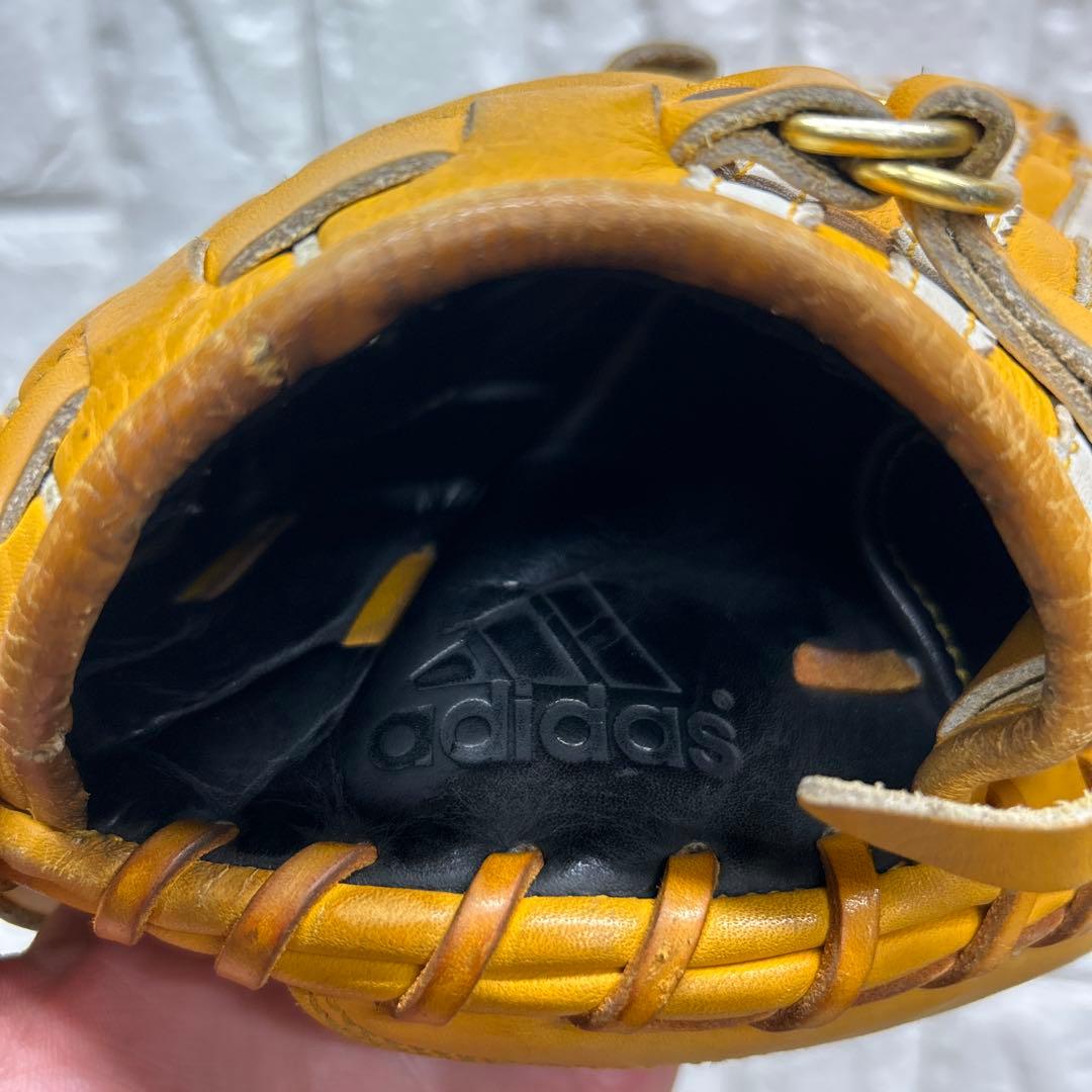 【レア】野球 グローブ 軟式 一般 キャッチャーミット アディダス adidas