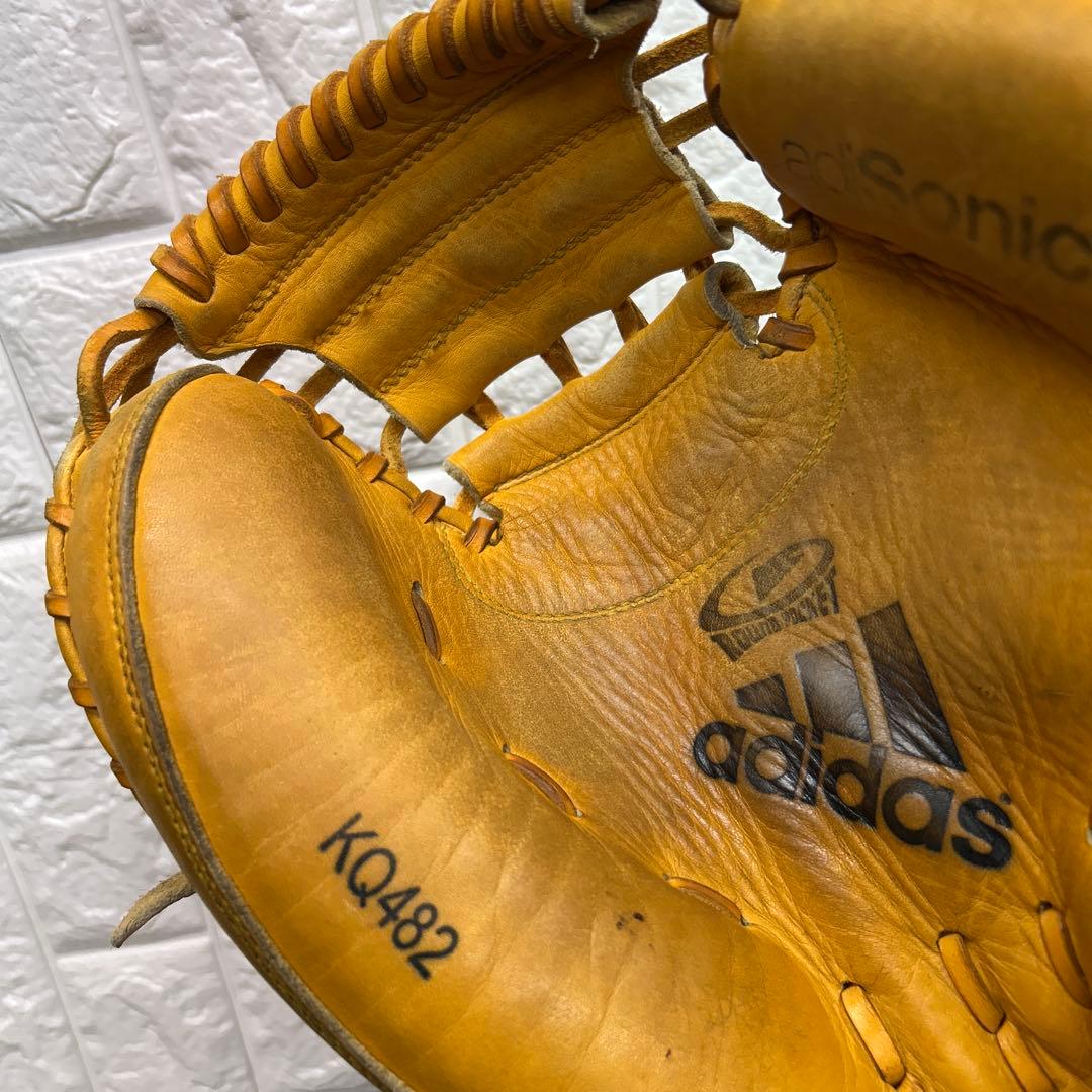 【レア】野球 グローブ 軟式 一般 キャッチャーミット アディダス adidas