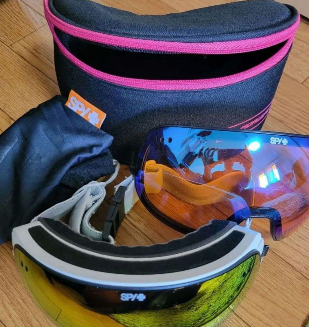 Spy スキー・スノーボード用ゴーグル レンズ2枚