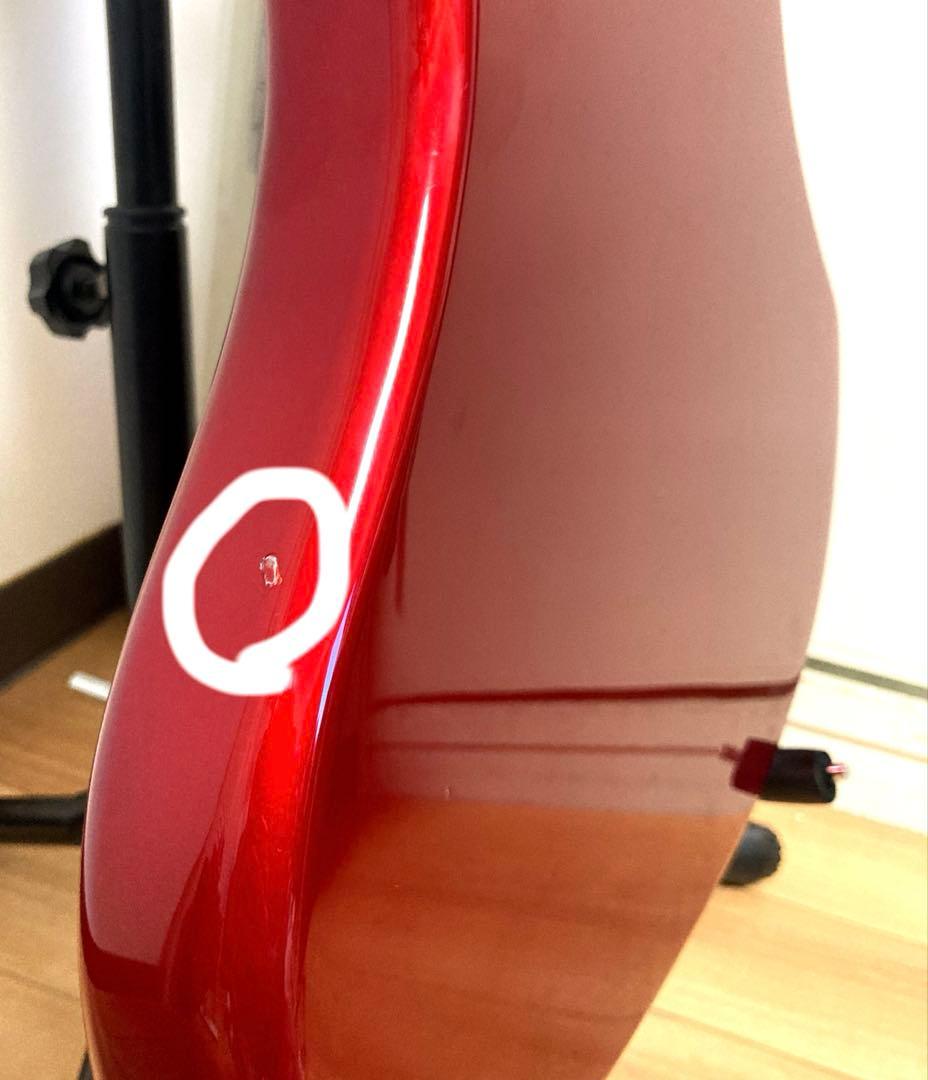 Squier Affinity ジャズベース　フレットラップ付き！