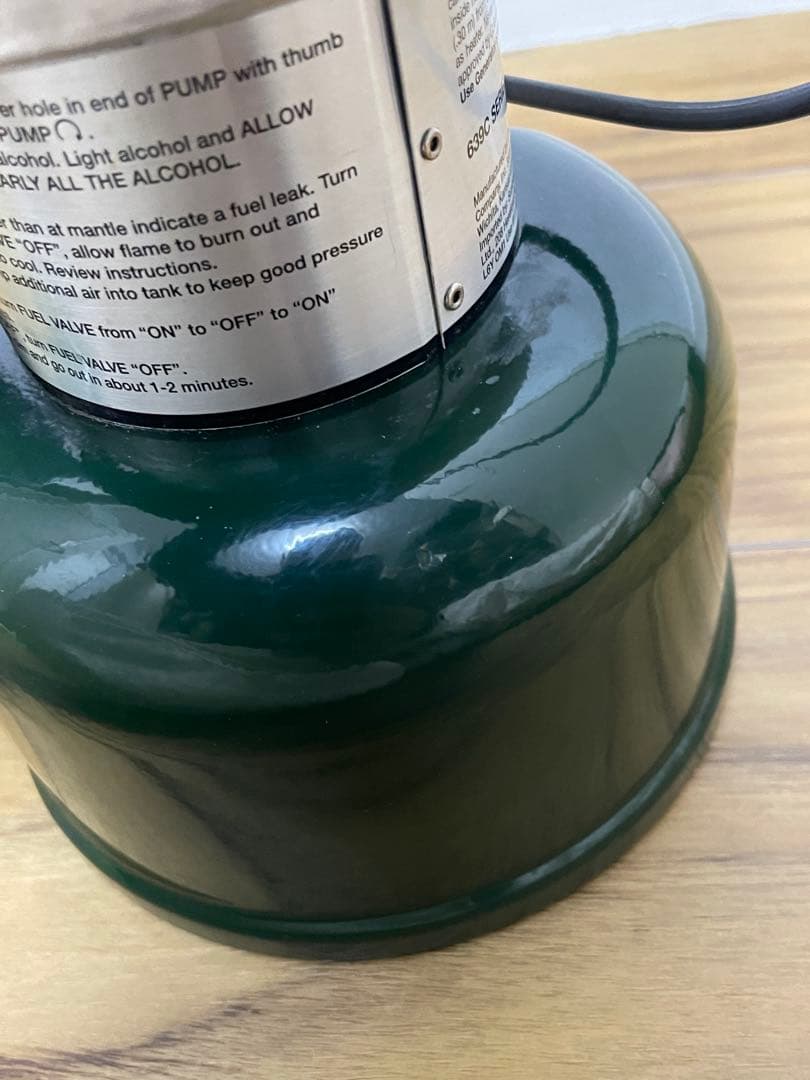 Coleman コールマン639c ケロシンランタン￼ ハードケース付き16/3