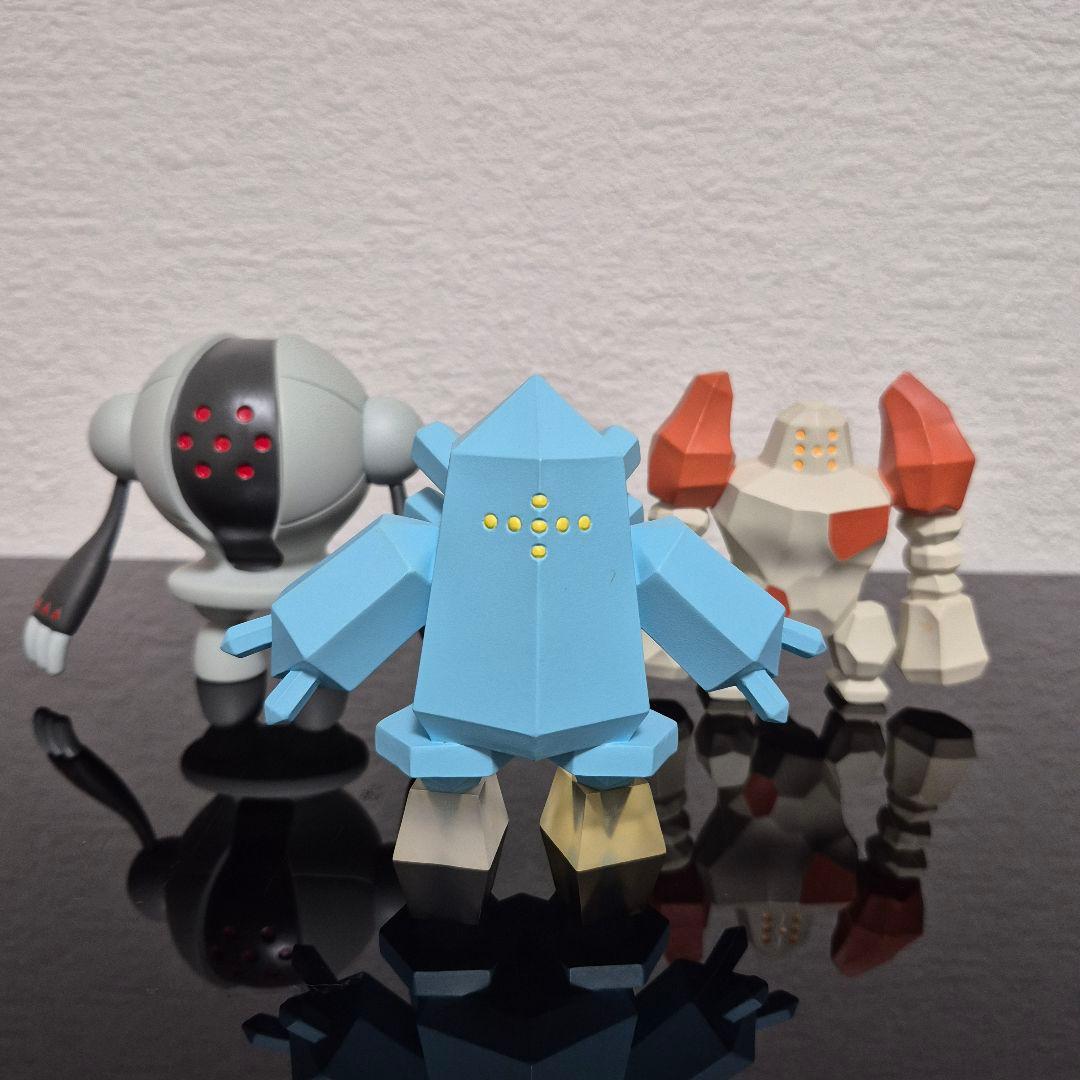 海外版ポケモンスケールワールド レジロック、レジスチル、レジアイス 三体セット