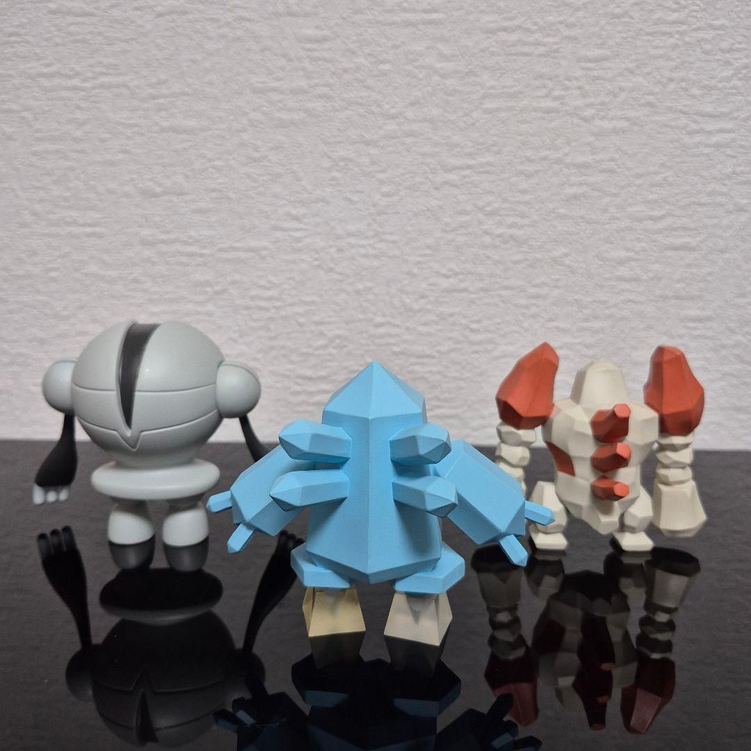 海外版ポケモンスケールワールド レジロック、レジスチル、レジアイス 三体セット