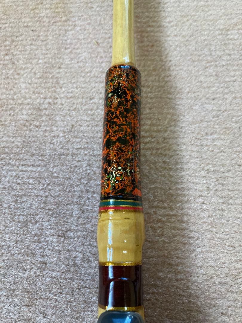竹竿　自作(落とし込み)gamekouさん注文品