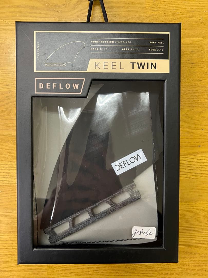 サーフィン・ボディボード DEFLOW TWIN KEEL