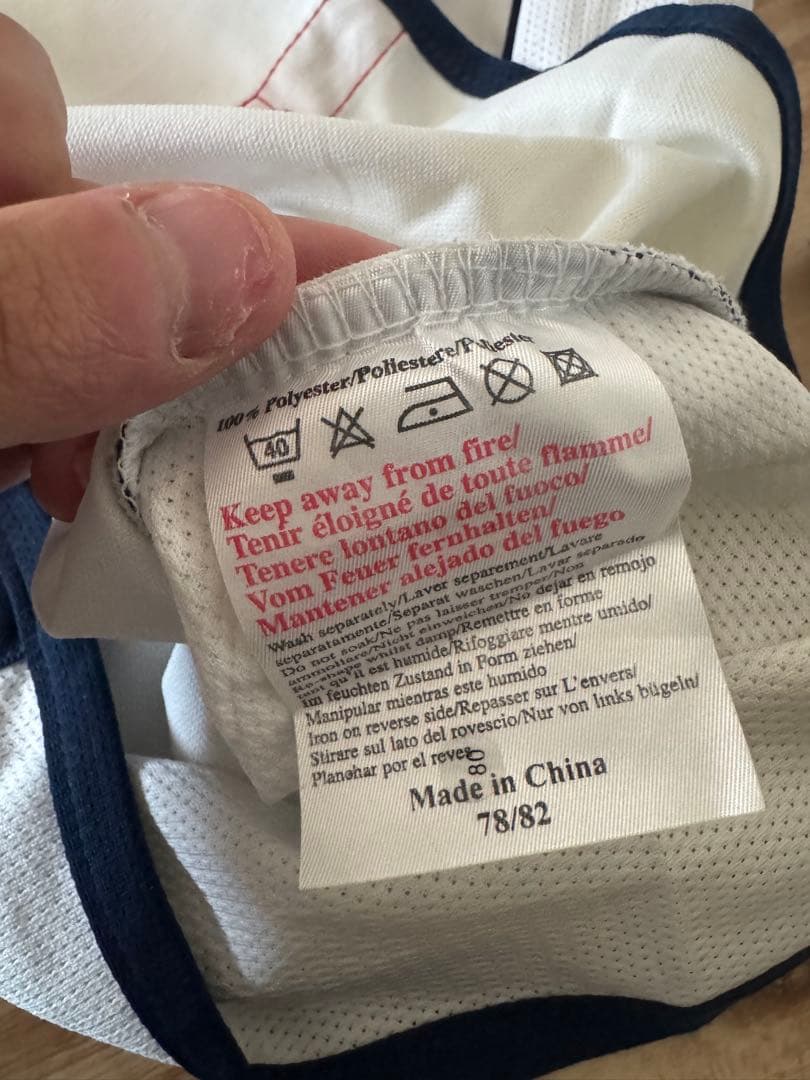 00s UMBRO England代表 ベッカム #7 長袖ユニフォーム