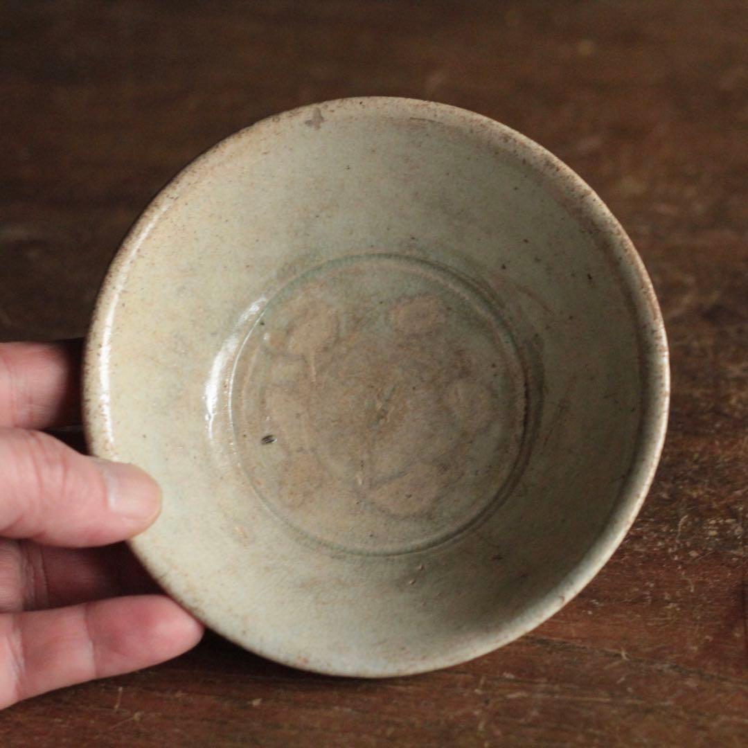 李朝 堅手 小服 茶碗 朝鮮美術 古美術 茶道具 古道具 アンティーク