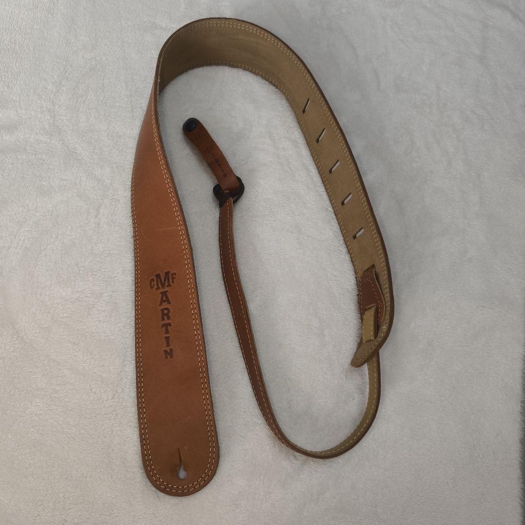 Martinマーチン レザーギターストラップ(ネックストラップ付き)　アコギ