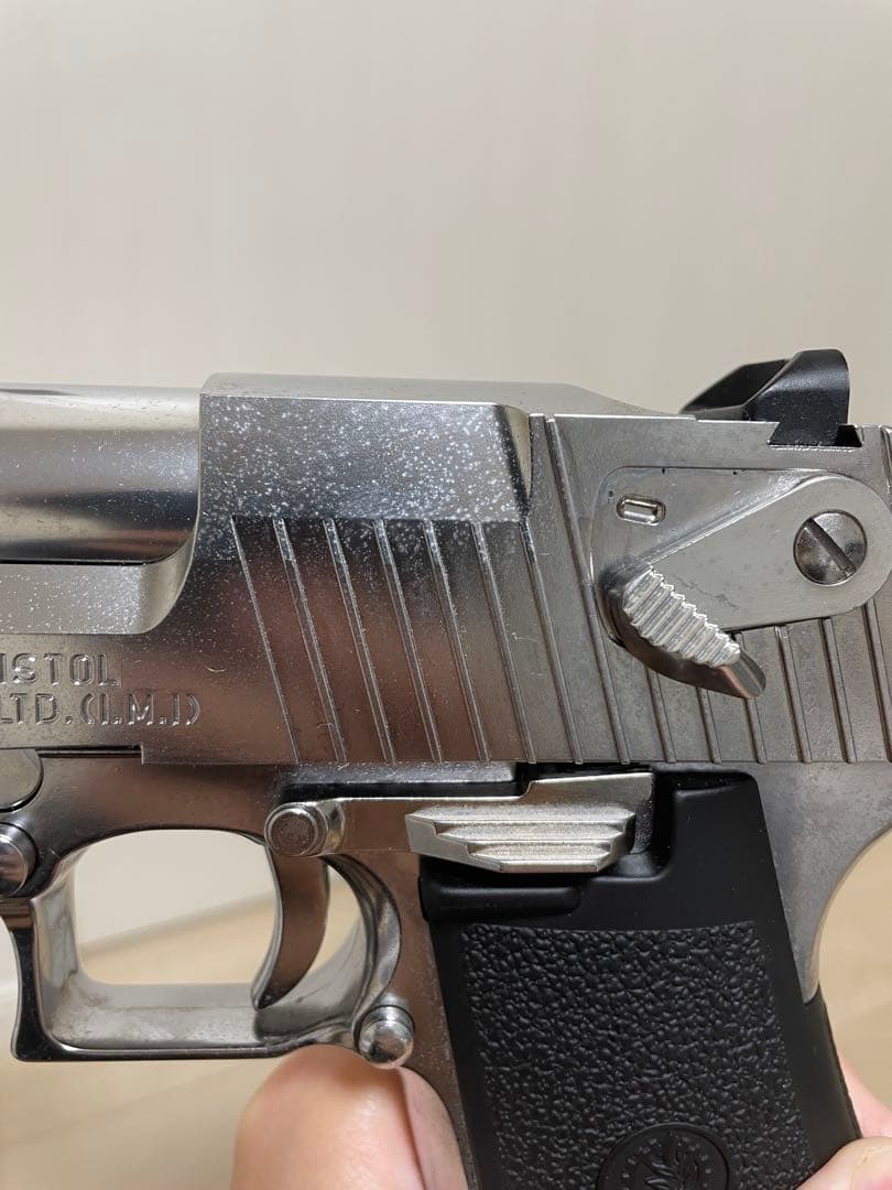 東京マルイ DESERT EAGLE .50AE クロームステンレス オマケ付き