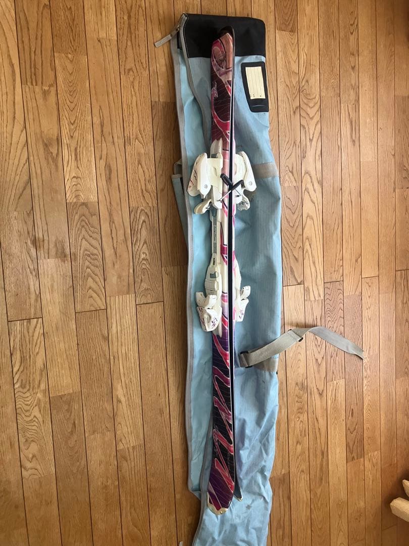 Hartスキーセット ピンク/ホワイト127センチ