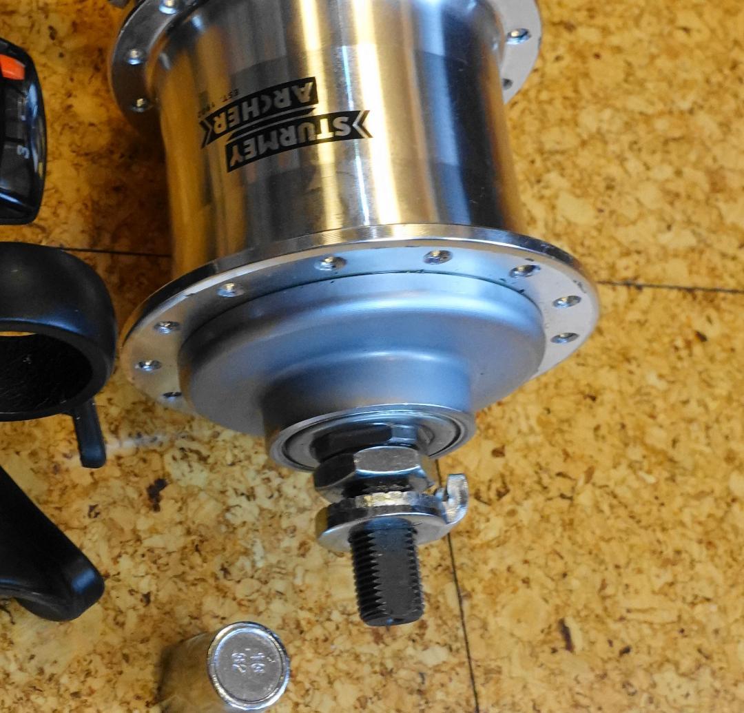 Sturmey Archer 内装変速機　３段　汎用キット一式