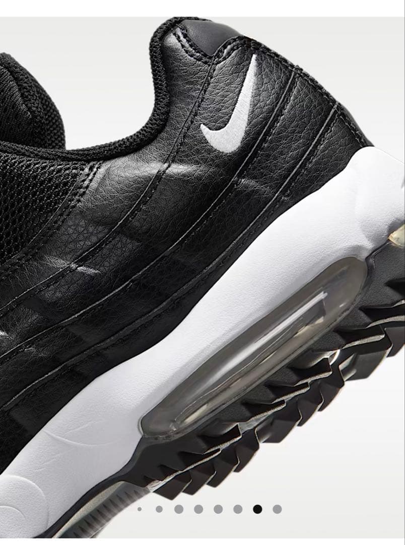 新品未使用　ナイキ　ゴルフシューズ　エアマックス95G ブラック　28.5