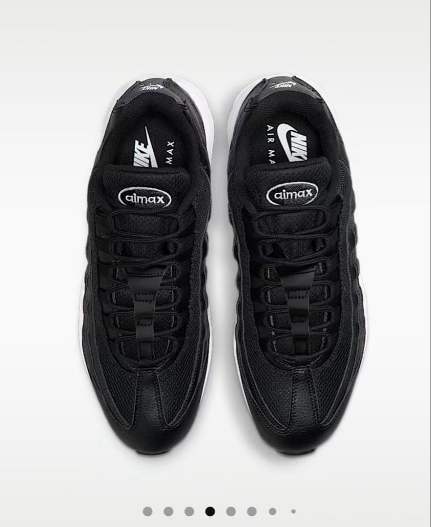 新品未使用　ナイキ　ゴルフシューズ　エアマックス95G ブラック　28.5