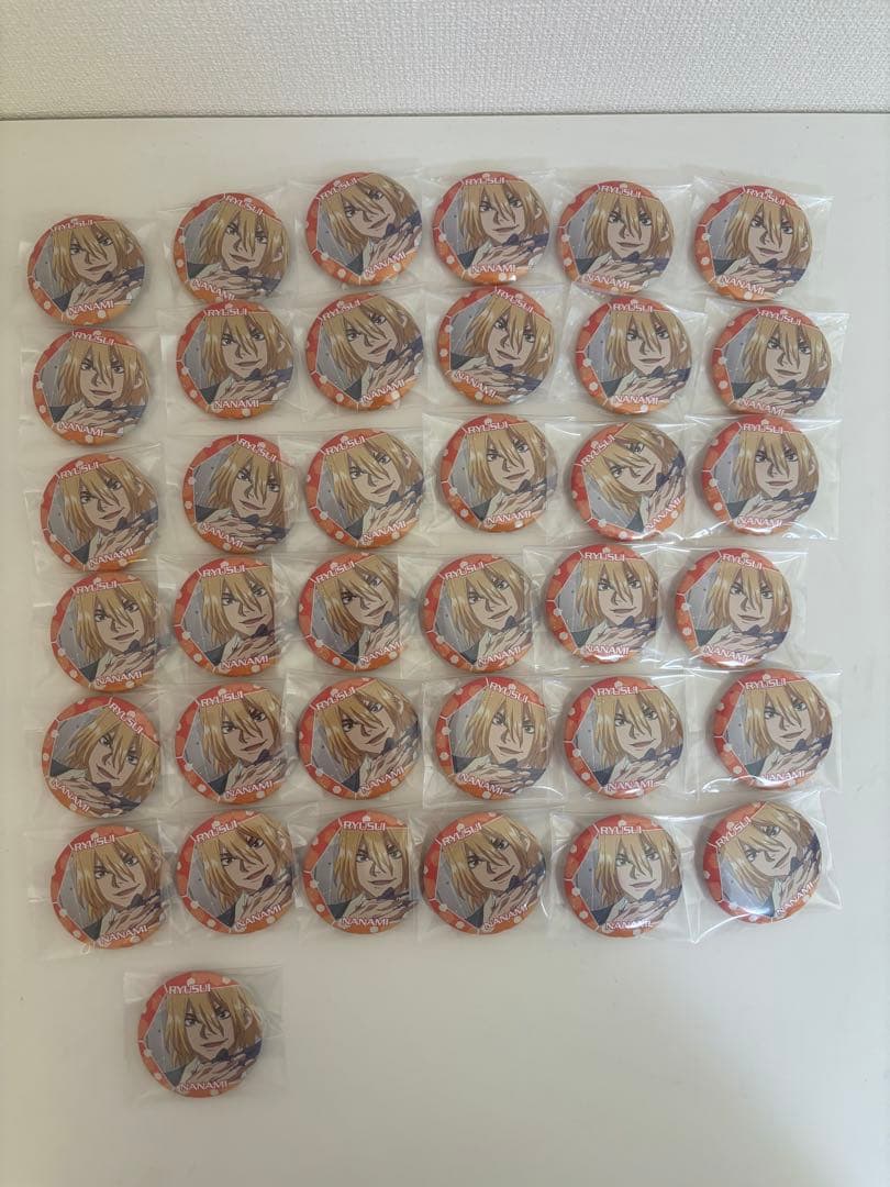 ドクターストーン 七海龍水 缶バッジ 場面写