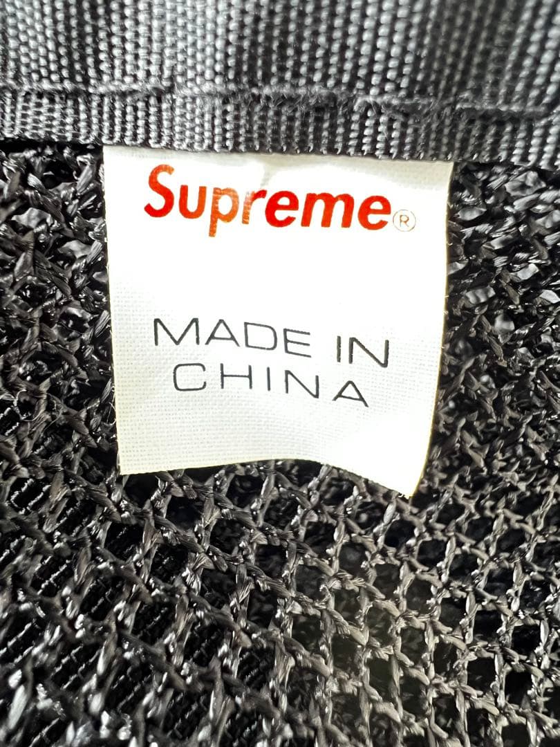 Supreme メッシュリュック ブラック