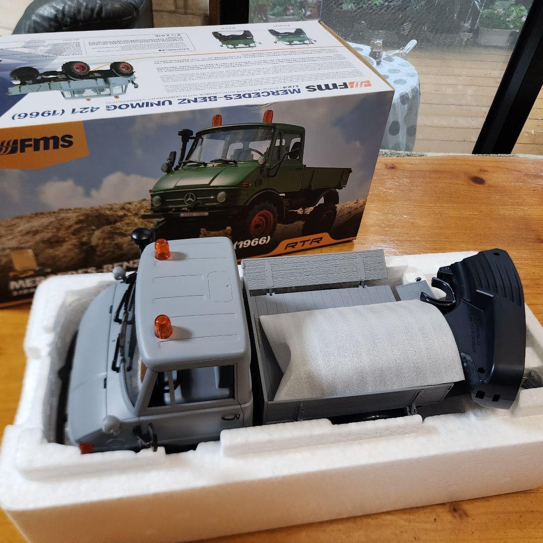 【希少】FMS Mercedes-Benz Unimog 421RTR 1/24