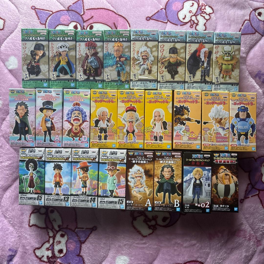 ワンピース ワールドコレクタブルフィギュア 全25種